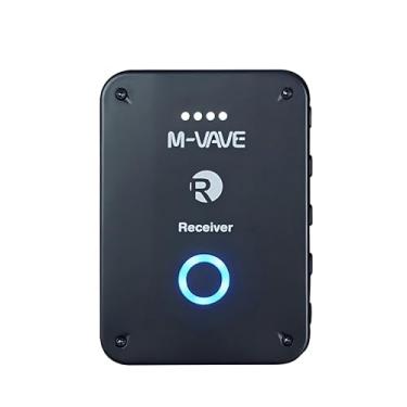 Imagem de M-VAVE VEDO Receptor WP-9 para Monitor de Ouvido Sem Fio 2.4G Recarregável, Função Mudo, Suporte a Volume, Estéreo/Mono, Apenas 1 Unidade do Receptor (Não Inclui Transmissor), Latência Ultrabaixa