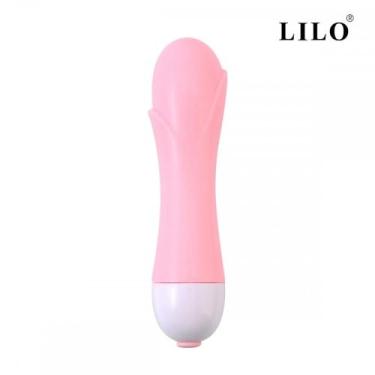 Imagem de Vibrador liso relevo 10 vibrações lilo - VIPMIX