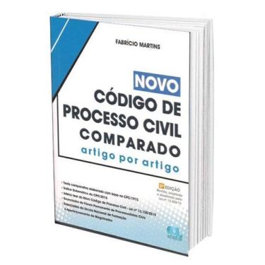 Imagem de Novo Código de Processo Civil Comparado Artigo por Artigo - Mini - EDI