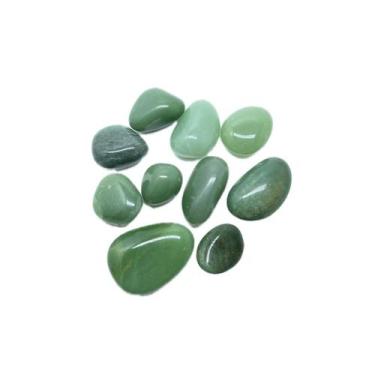 Imagem de Kit de Pedra Quartzo Verde Natural Tamanho P - 100g - Sol de Lotus