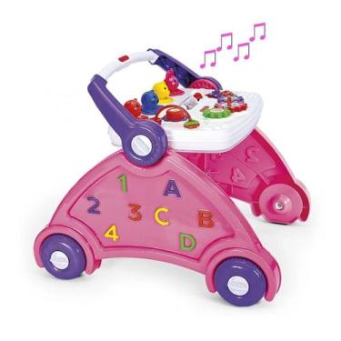 Imagem de Andador Infantil Bebê Educativo 3 Em 1 Mesa C Som Atividades - Polipla