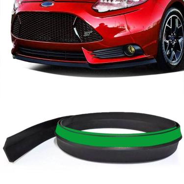Imagem de Saia Spoiler Parachoque Front Lip Borracha Tuning Universal