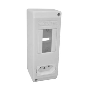 Imagem de Caixa Plástica de Sobrepor para Disjuntor DIN Tomada 10A