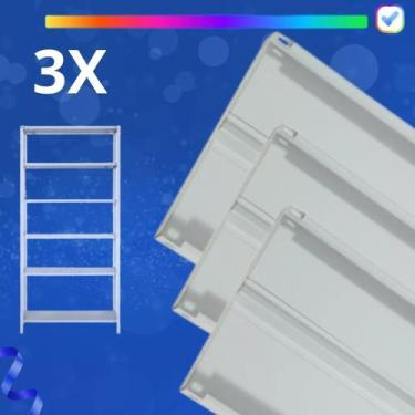 Imagem de Kit de 3 bandejas 0,40x0,91 linha leve - ESTANTE CENTER