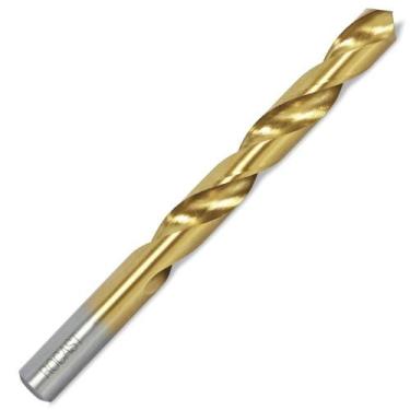 Imagem de Broca Aço Rápido Com Titânio Para Metal 3/32" Pol Din 338 - Rocast