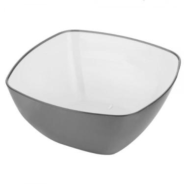 Imagem de Tigela Plástico 600ml Pote Bowl Quadrado Pestiscos Sobremesa - Cl, Cin