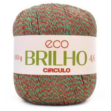 Imagem de Barbante Eco Brilho Natal Circulo - CÍRCULO, 9818 NATALINA