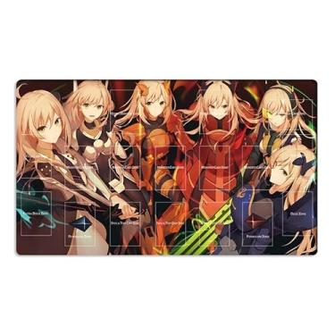 Imagem de New Mlikemat Girl Playmat Sky Striker Ace - Raye CCG TCG Trading Card Game Mat + Free Bag (ZD014-487-A)