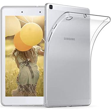 Imagem de Vultic Capa transparente para Samsung Galaxy Tab S6 Lite de 10,4 polegadas (2024/2022/2020) [P620/P625/P613/P619/P615/P610], capa macia e fina à prova de choque TPU leve e transparente