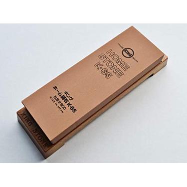 Imagem de King Pedra de amolar de grão médio - grão nº 800 (pedra de amolar com base)