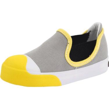 Imagem de Morgan & Milo Tênis Olly Slip-On (bebê/criança pequena), Cinza carvão, 8.5 Toddler