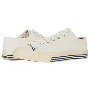 Imagem de PRO-Keds Tênis masculino super com cadarço, camurça creme, tamanho 41, Camurça creme, 40