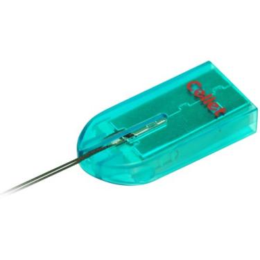 Imagem de Cellet Leitor microSD USB azul super pequeno - apenas para cartão microSD/microSDHC