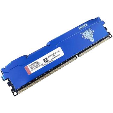 Imagem de Yongxinsheng DDR3 8GB Desktop RAM 1600MHz PC3-12800 UDIMM Non-ECC Unbuffered 1.5V 2Rx8 Dual Rank 240 Pin CL11 Módulo de atualização de memória de computador PC (azul)