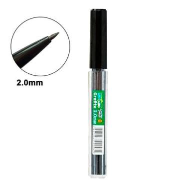Imagem de Grafite para Lapiseira Profissional 2.0mm HB Leonora