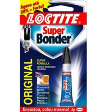 Imagem de Adesivo Original Super Bonder Henkel 03 gramas - HENKEL