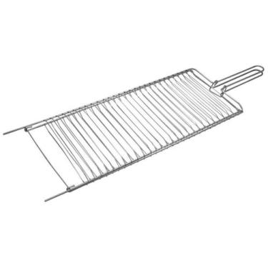 Imagem de Grelha 81 Cm Churrasco Peixe Carne Dupla - Alpif Aramados
