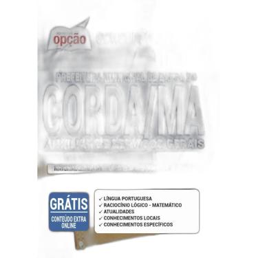 Imagem de Apostila Concurso Barra Do Corda Auxiliar De Serviços Gerais