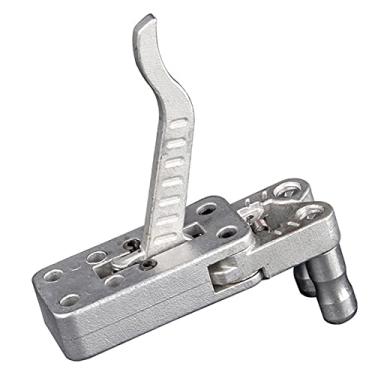 Imagem de Eshylala Dispositivo de liberação de estilingue dispositivo de liberação de aço inoxidável DIY acessório de estilingue catapulta atirador peixe dardo acessórios de roda de peixe prata