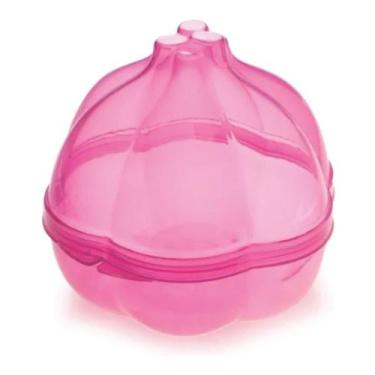 Imagem de Pote Porta Metade C/ Tampa Para Alho Plasutil, Lilás