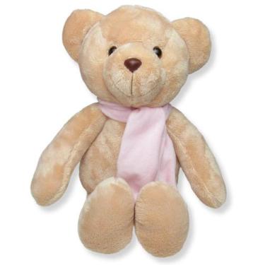 Imagem de Urso de Pelúcia Fofuxo Caramelo - Gulu, Rosa