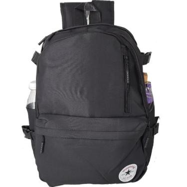 Imagem de Mochila Juvenil Unissex Nylon Tactel ZC8038 - ELLO, Preto