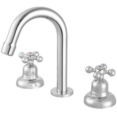 Imagem de Torneira com Misturador para Banheiro de Mesa 1877 C 21 - Meber Metais