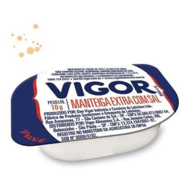 Imagem de Manteiga Extra Com Sal Vigor Blister Sache 10g Caixa 192 Un
