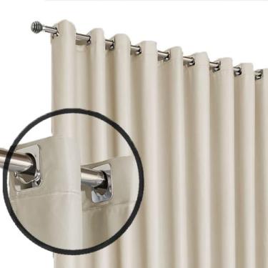 Imagem de Cortina Turin Sala Quarto 7,00 x 2,50 Apartamento palha - Bravin Corti