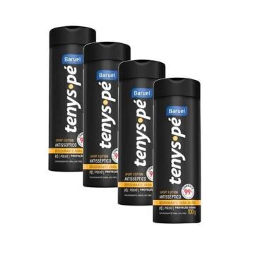 Imagem de 4 Talco Sport Edition Tenys Pe Baruel Po Sport Edition 100g