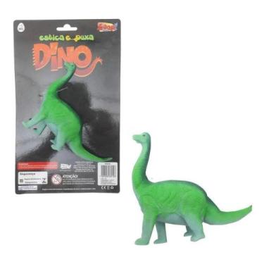 Imagem de Colecao estica e puxa dinossauro - Zoop Toys, Verde
