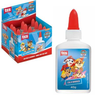Imagem de Cola branca líquida escolar patrulha canina 40g - tris