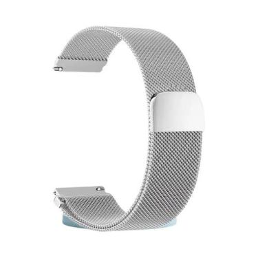 Imagem de Pulseira Milanesa de 20mm e 22mm para Amazfit GTS 2/2e/3/4, GTS 2 Mini