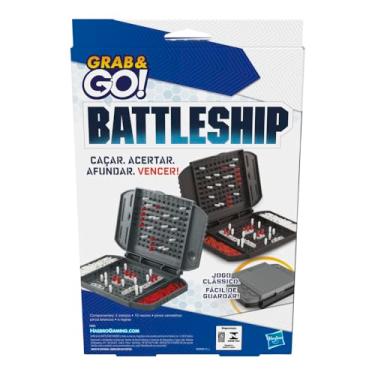 Imagem de Hasbro Gaming Grab and Go Battleship – jogo infantil portátil, para 2 jogadores, brinquedos de Natal para crianças a partir de 7 anos
