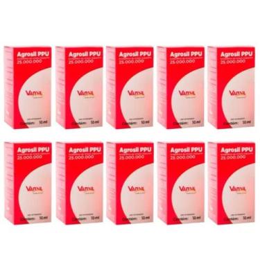 Imagem de Kit 10 Unidades Agrosil Ppu 50 Ml - Vansil