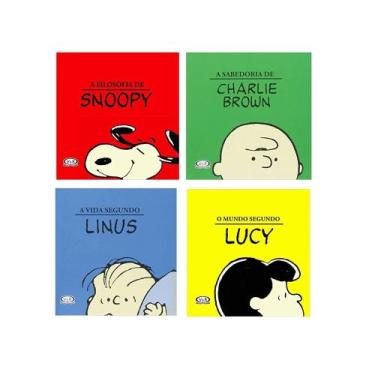 Imagem de Coleção 4 Mini Livros - A Filosofia de Snoopy e sua Turma  Editora V R