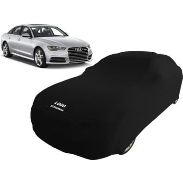 Imagem de Capa Para Cobrir Carro Audi A4 Tecido Helanca Lycra - Mz, Preta