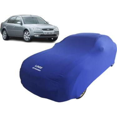 Imagem de Capa Cobrir Carro Ford Mondeo Guia Sedan Máxima Proteção - Mz, Azul