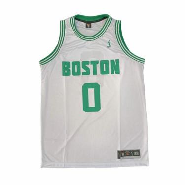 Imagem de Regata Basquete Masculina M10 Boston 0, Branco, GG