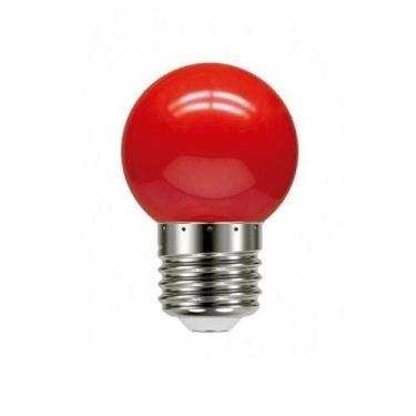 Imagem de Lâmpada Led Galaxy Bolinha G45 Decorativa 1,5W 220V - Ourolux, Vermelh