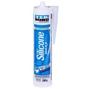 Imagem de Kit Silicone Tubo Incolor 280g Aquário Maxx 2 Unidades - TEK BOND