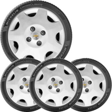 Imagem de 4x Calota GM CORSA CELTA CLASSIC Aro 13 com Emblema 118cb - Grid