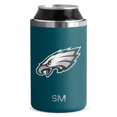 Imagem de Simple Modern NFL Philadelphia Eagles Cooler de lata isolado, para latas padrão – cerveja, refrigerante, água e mais