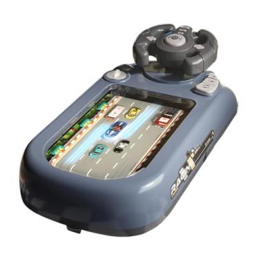 Imagem de Dynwave Simulação de direção volante brinquedo simulador de direção brinquedo de condução simulado presente de aniversário brinquedo musical brinquedo