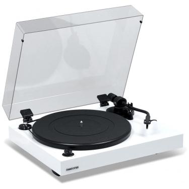 Imagem de Toca Discos Retro com Cartucho Ortofon OM10 e Controle de Velocidade, Fluance RT82, Branco