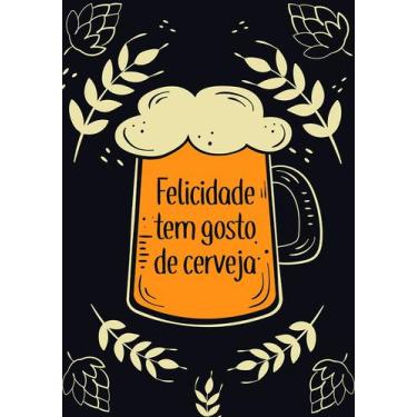 Imagem de Placas Decorativas Retro Para Área Gourmet Bebidas Cerveja Churrasco 1