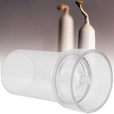 Imagem de Ferramentas de Artesanato Ponta Vela que Faz Velas Com Capa de Metal Ferramenta Diy Vela de Plástico Transparente Vela de Plástico Transparente (Coluna do telhado da igreja 5 * 10)