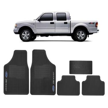 Imagem de Tapete Automotivo Ford Personalizado Preto Todos os Modelos - NoBrand,