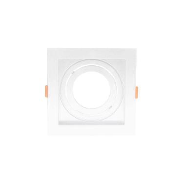 Imagem de Spot De Embutir Recuado Blumenau Clean Para Lâmpada Par 20 E27 Quadrado Bivolt Branco