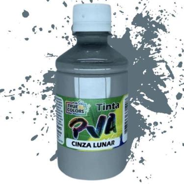 Imagem de Tinta PVA Cores Frias True Colors 250 ml, CINZA LUNAR - 7102